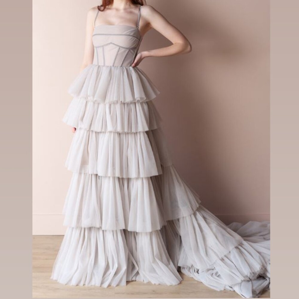 BRAND NEW  Vagabond Bridal Kahlo Smoke Grey sz 4